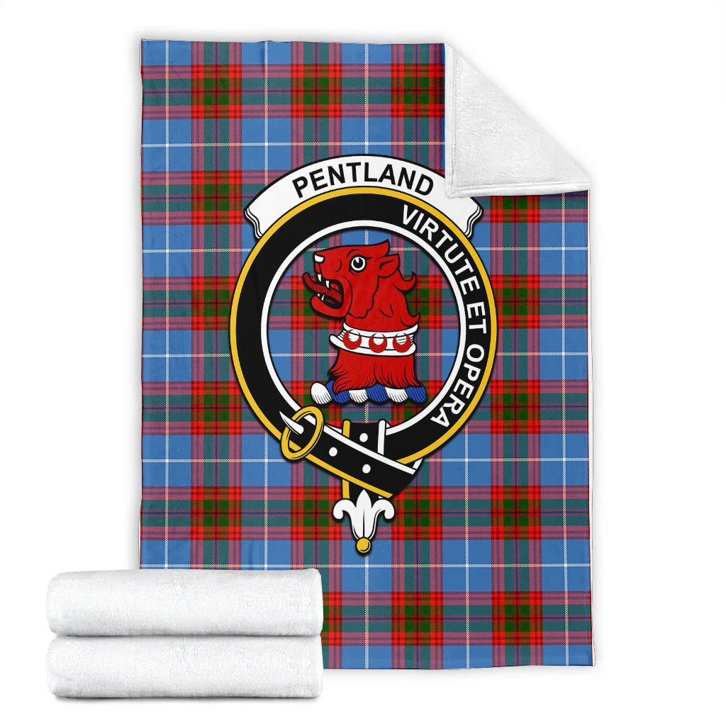 scottish-pentland-clan-crest-tartan-blanket