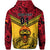 Custom Papua New Guinea Port Moresby Vipers Zip Hoodie Rugby Original Style Red, Custom Text And Number LT8 - Wonder Print Shop