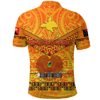 Papua New Guinea Kumuls Polo Shirt Simple Style Yellow Vibes LT8 - Wonder Print Shop
