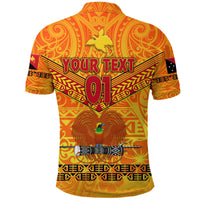 Custom Papua New Guinea Kumuls Polo Shirt Simple Style Yellow Vibes LT8 - Wonder Print Shop