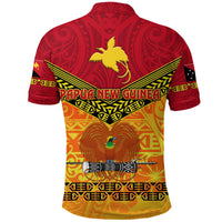 Papua New Guinea Kumuls Polo Shirt Simple Style Red Vibes LT8 - Wonder Print Shop