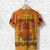 Custom Papua New Guinea Kumuls T Shirt Simple Style Yellow Vibes LT8 - Wonder Print Shop