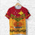 Custom Papua New Guinea Kumuls T Shirt Simple Style Red Vibes LT8 - Wonder Print Shop