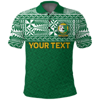 Custom Liahona Tonga Polo Shirt Tongan Pattern LT12 - Wonder Print Shop