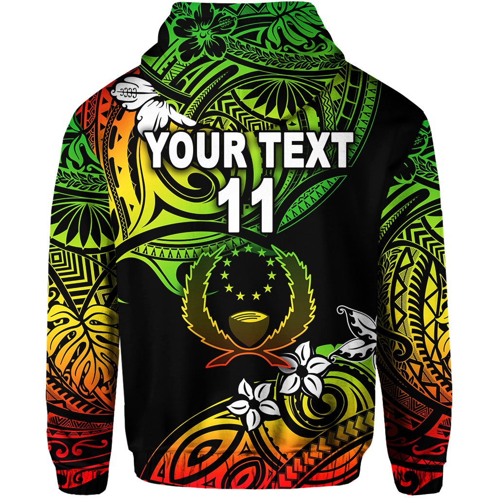 Custom FSM Pohnpei Hoodie Unique Vibes Reggae LT8 - Wonder Print Shop
