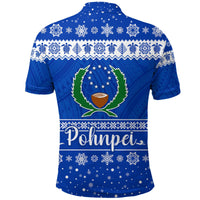 FSM Pohnpei Polo Shirt Christmas Simple Style LT8 - Wonder Print Shop