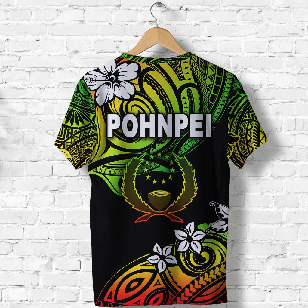 FSM Pohnpei T Shirt Unique Vibes Reggae LT8 - Wonder Print Shop
