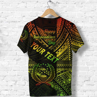 Custom FSM Pohnpei T Shirt Happy Independence Day Original Vibes Reggae LT8 - Wonder Print Shop