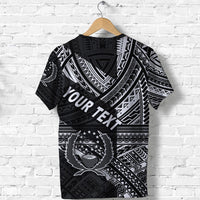 Custom FSM Pohnpei T Shirt Original Style Black LT8 - Wonder Print Shop