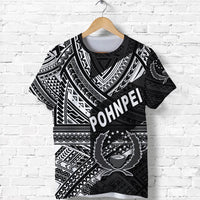 Custom FSM Pohnpei T Shirt Original Style Black LT8 - Wonder Print Shop
