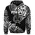 Custom FSM Pohnpei Zip Hoodie Unique Vibes Black LT8 - Wonder Print Shop