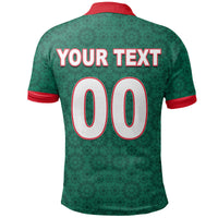 (Custom And Number) Morocco Soccer Polo Shirt World Cup Champions Green Style LT6 - Wonder Print Shop
