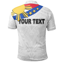 Custom Pilipinas Polo Shirt Simple Style White LT6 - Wonder Print Shop