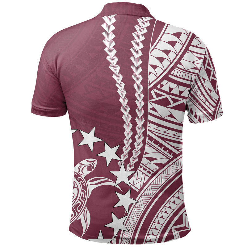 Cook Islands Mangaia Polynesian Polo Shirt LT6 - Wonder Print Shop