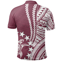 Cook Islands Mangaia Polynesian Polo Shirt LT6 - Wonder Print Shop