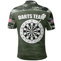 Custom Darts Polo Shirt Army Style No.2 LT6 - Wonder Print Shop
