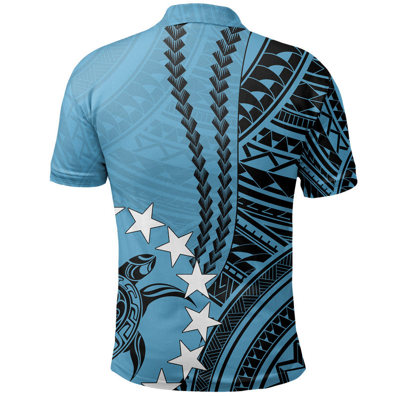 Cook Islands Mauke Polynesian Polo Shirt LT6 - Wonder Print Shop