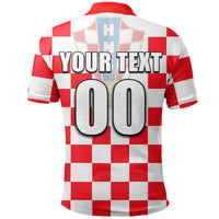 (Custom And Number) Croatia Soccer Champions In My Heart Polo Shirt LT6 - Wonder Print Shop