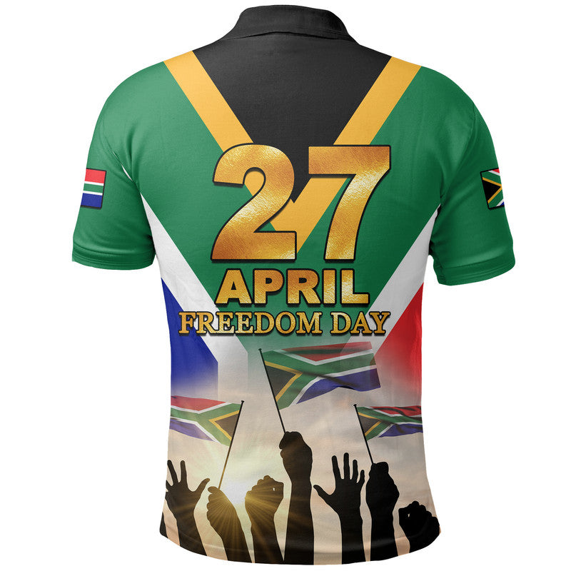 South Africa Freedom Day Polo Shirt LT6 - Wonder Print Shop
