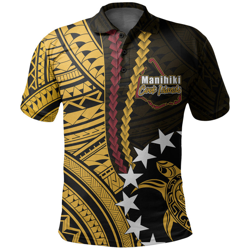 Cook Islands Manihiki Polynesian Polo Shirt LT6 - Wonder Print Shop