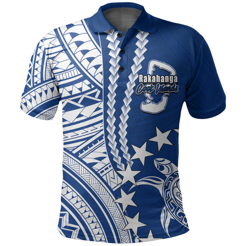 Cook Islands Rakahanga Polynesian Polo Shirt LT6 - Wonder Print Shop