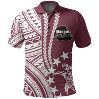 Cook Islands Mangaia Polynesian Polo Shirt LT6 - Wonder Print Shop