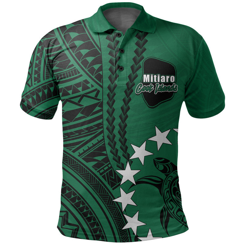 Cook Islands Mitiaro Polynesian Polo Shirt LT6 - Wonder Print Shop