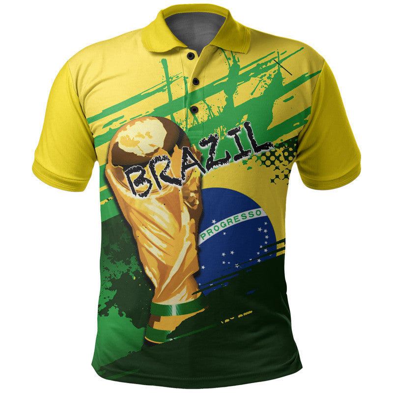 custom-personalised-and-number-brazil-world-cup-soccer-polo-shirt