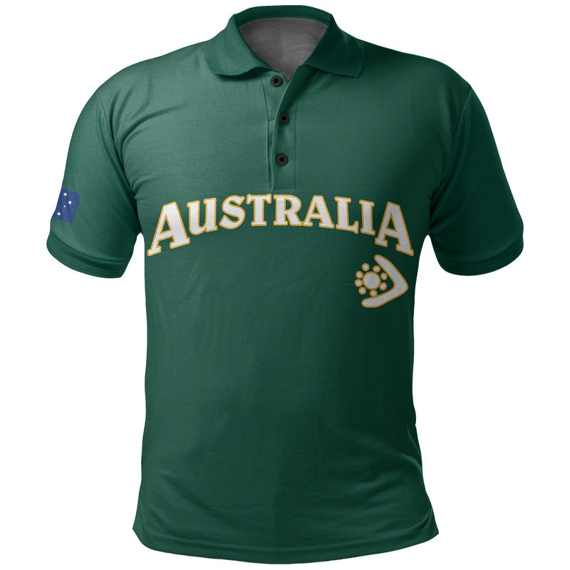 (Custom And Number) Baseball 2023 Australia Polo Shirt LT6 - Wonder Print Shop