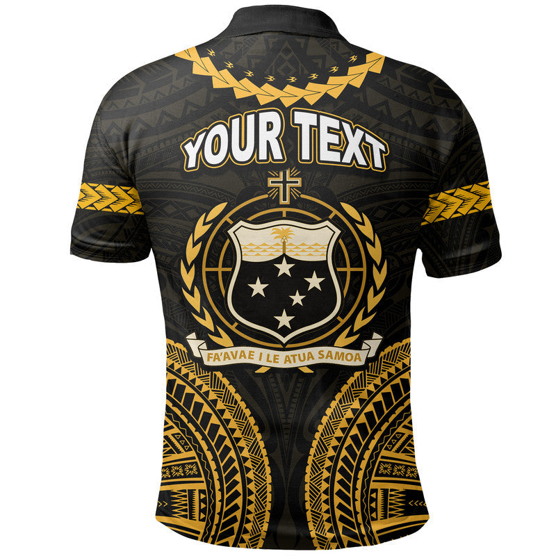 Custom Samoa Ula Nifo Tribal Polo Shirt Gold Style LT6 - Wonder Print Shop