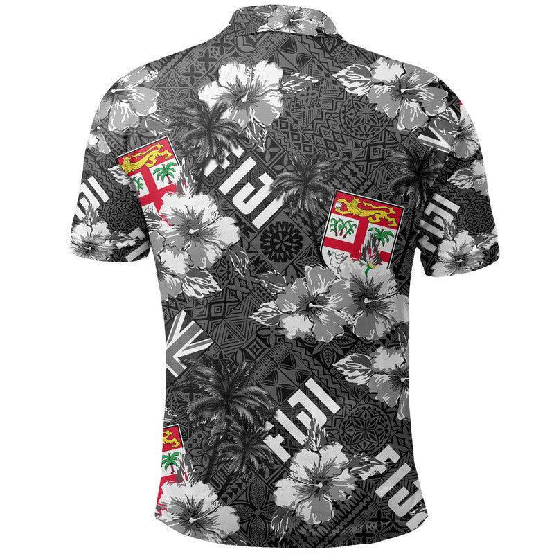 Hibiscus Fiji Polo Shirt Hawaii Style No.3 LT6 - Wonder Print Shop