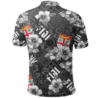Hibiscus Fiji Polo Shirt Hawaii Style No.3 LT6 - Wonder Print Shop