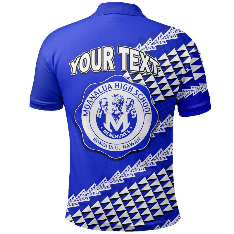 Custom Moanalua High School Hawaii Polo Shirt LT6 - Wonder Print Shop