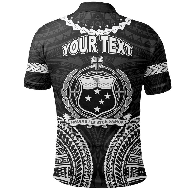 Custom Samoa Ula Nifo Tribal Polo Shirt White Style LT6 - Wonder Print Shop