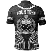 Custom Samoa Ula Nifo Tribal Polo Shirt White Style LT6 - Wonder Print Shop