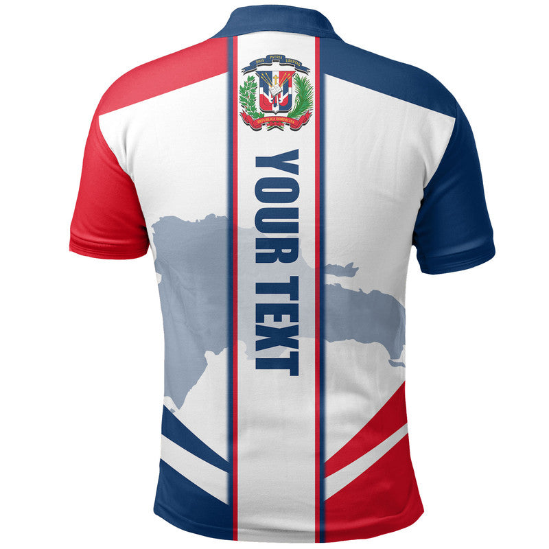 Custom Dominican Republic Polo Shirt Simple Vibe LT6 - Wonder Print Shop