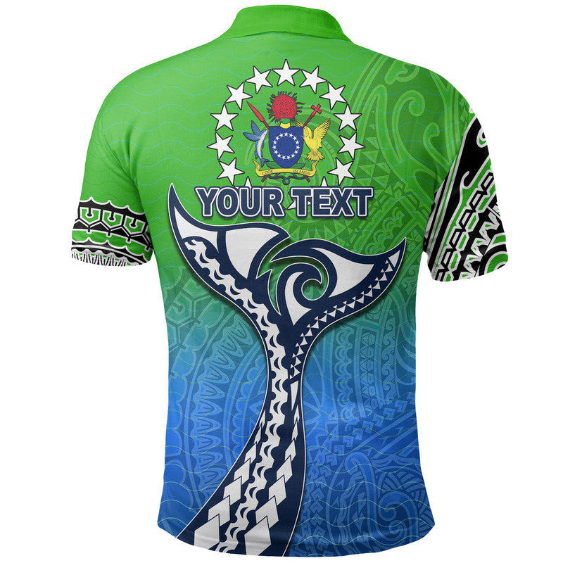 Custom Marae Moana Cook Islands Marine Park Polo Shirt LT6 - Wonder Print Shop