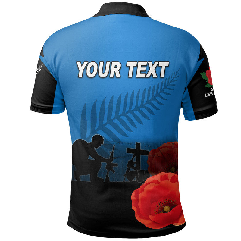 Custom ANZAC Day New Zealand Remembers Polo Shirt LT6 - Wonder Print Shop