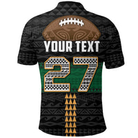 Custom Polynesian Bowl Polo Shirt Custom Text and Number LT4 - Wonder Print Shop