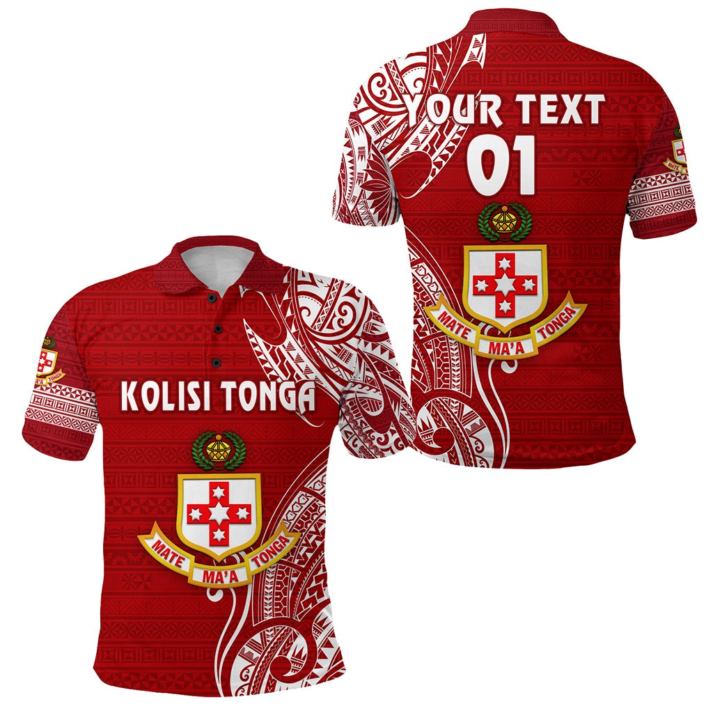 Custom Kolisi Tonga Mate Maa Tonga Polo Shirt Original, Custom Text And Number LT8 - Wonder Print Shop