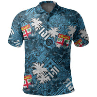 Hibiscus Fiji Polo Shirt Hawaii Style No.1 LT6 - Wonder Print Shop