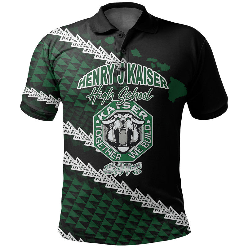 Custom Henry J Kaiser High School Hawaii Polo Shirt LT6 - Wonder Print Shop