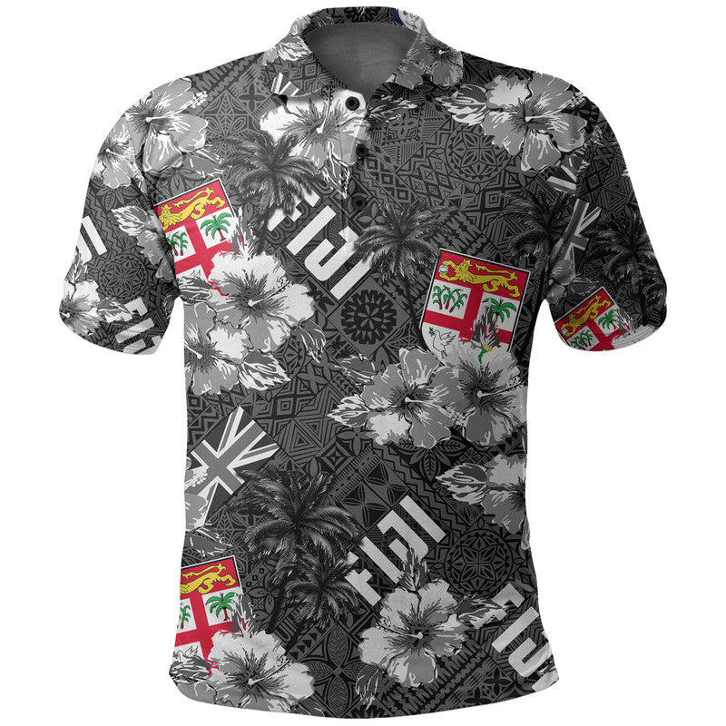 Hibiscus Fiji Polo Shirt Hawaii Style No.3 LT6 - Wonder Print Shop