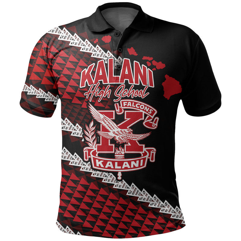 Custom Kalani High School Hawaii Polo Shirt LT6 - Wonder Print Shop