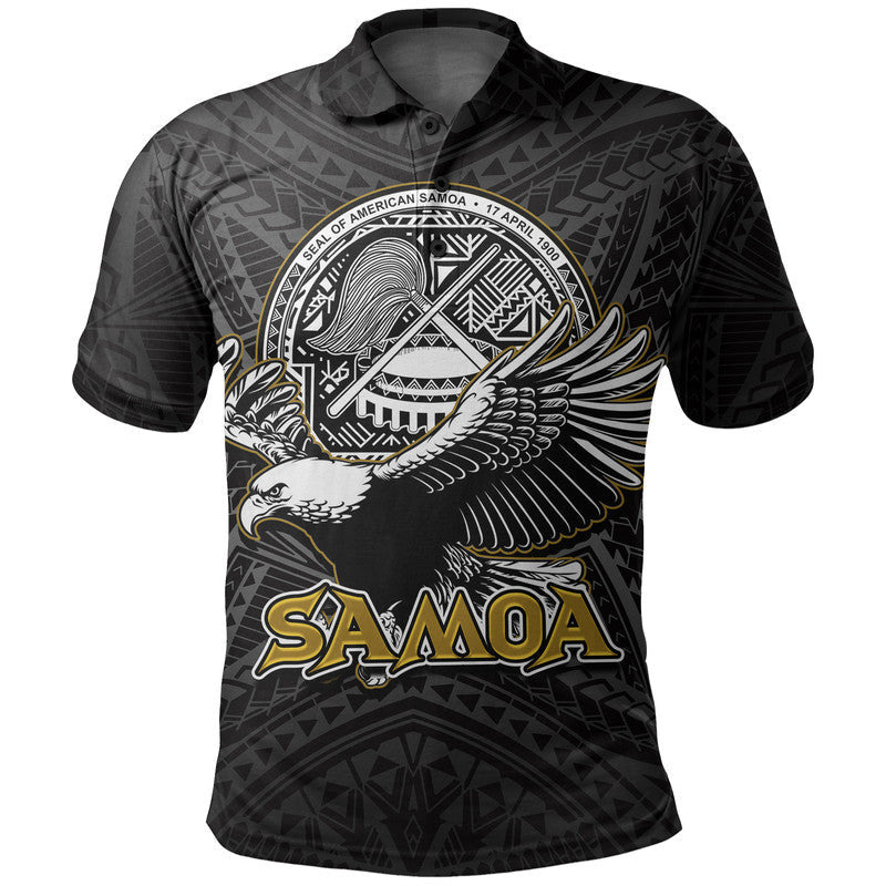 Custom Seal of American Samoa Polo Shirt LT6 - Wonder Print Shop