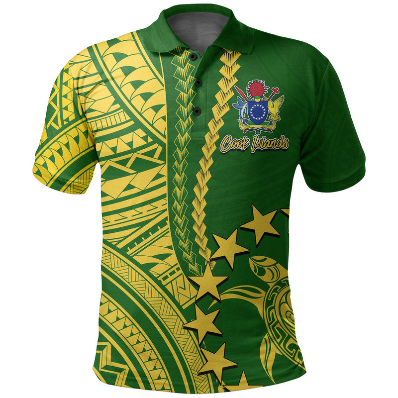 Cook Islands Polynesian Polo Shirt LT6 - Wonder Print Shop