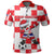 Croatia Christmas Santa Claus Dabbing Polo Shirt Replica Football Jersey LT6 - Wonder Print Shop