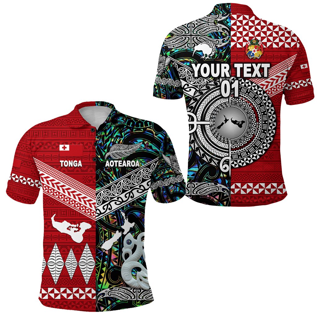 custom-personalised-new-zealand-maori-aotearoa-tonga-polynesian-together-polo-shirt-paua-shell-custom-text-and-number