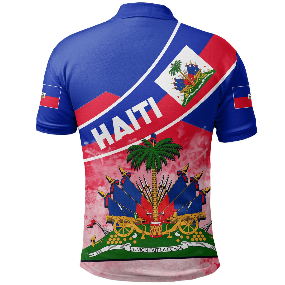 Haiti Polo Shirt Alternative Flag - Wonder Print Shop