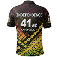 Vanuatu Polo Shirt Independence Day Polynesian Style LT6 - Wonder Print Shop